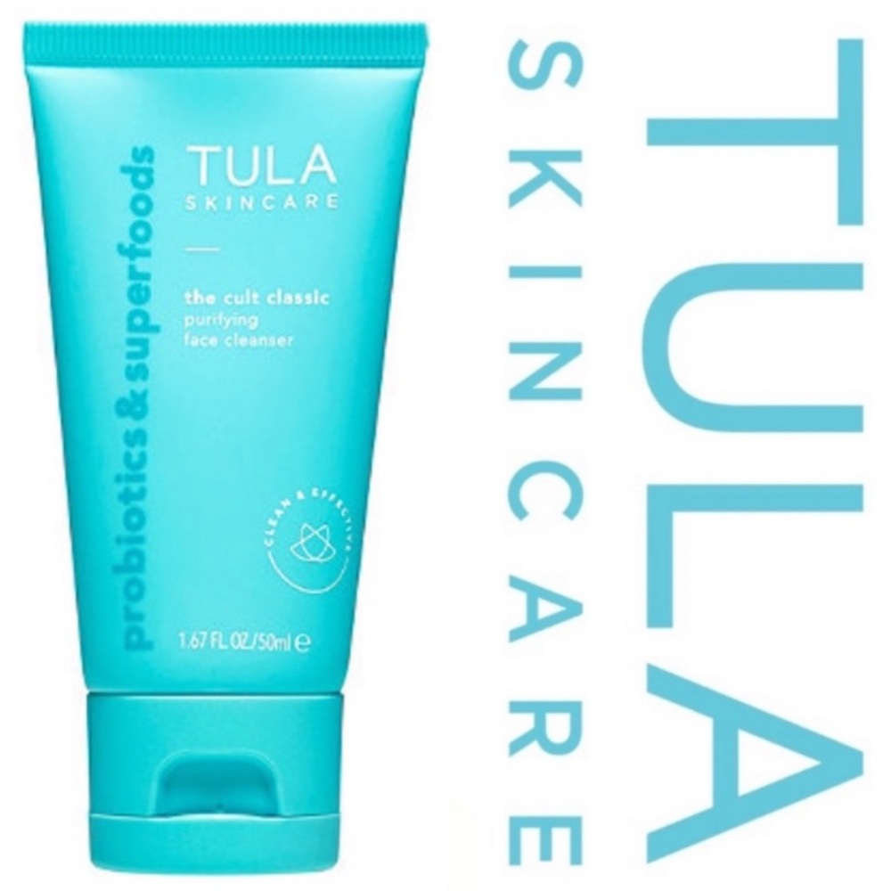 - Tula Skincare The Cult Classic purifying face cleanser travel size